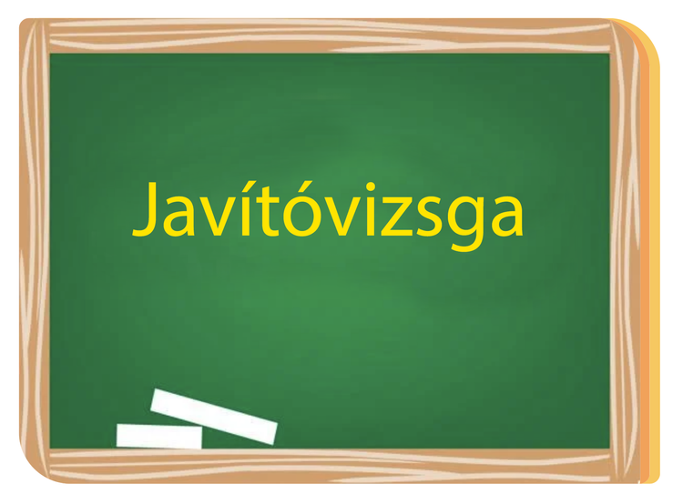 Javítóvizsgák 2024.