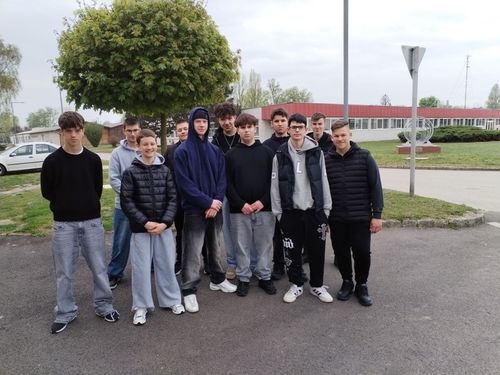 Szakmai napon a 9/C osztály