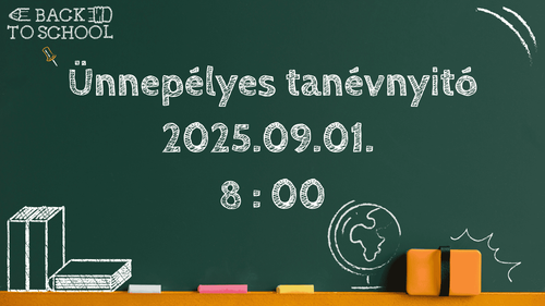 Tanévnyitó 2025.