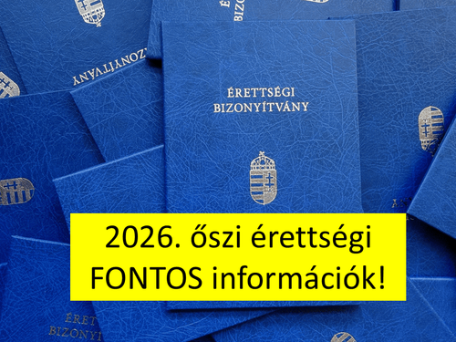 2026.őszi érettségi